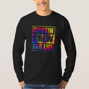Neef Crew Voor Het Leven Tie Dye Overeenkomstig Fa T-shirt