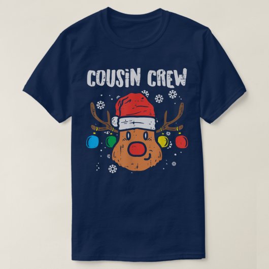 Neef Crew Xmas PJ's die kerstpyjama's met elkaar i T-shirt (Design voorkant)