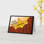 Neef - de Gelukkige Houdende van Neef van het Kaart (Gele Bloem)