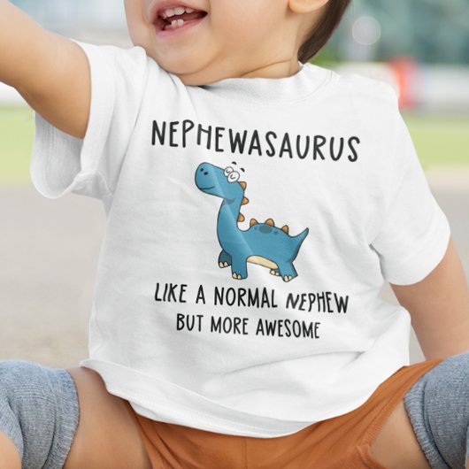 Neef Dinosaur Tshirt Kinderen Neefasaurus Tshirt