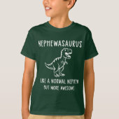 Neef Dinosaur Tshirt | Neefasaurus T-Shirt (Voorkant)