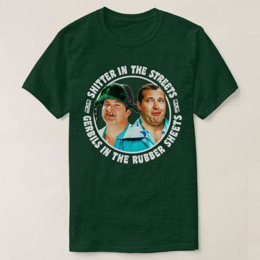 Neef Eddie in de straten en lakens T-shirt (Design voorkant)