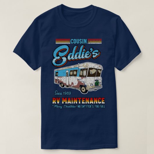 Neef Eddie Retro RV Specialist T-shirt (Design voorkant)