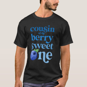 Neef Eerste Verjaardag Berry Sweet One Blueberry 1 T-shirt
