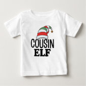 Neef Elf-Shirt Funny Kerstbevruchting T-shirt (Voorkant)