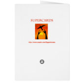 Neef en echtgenoot, met kerstmis (Achterkant)