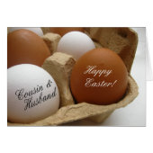 Neef- en Husband Happy Pasen (Voorkant Horizontaal)