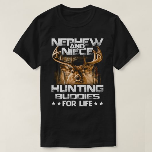neef- en nichtjachtboeddies voor het leven t-shirt (Design voorkant)