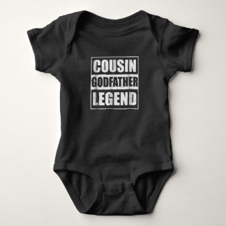 Neef God-vader Legend Godfather Fathers Dag Romper