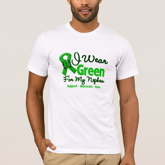 Neef - Groen Bewustzijnslint T-shirt (Voorkant)