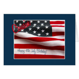 Neef Happy 4 juli verjaardag