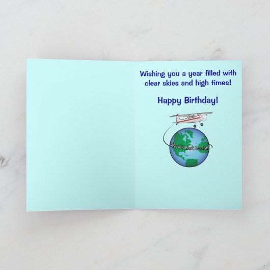 Neef Happy Birthday met Kaart (Binnen)