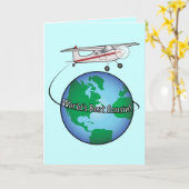 Neef Happy Birthday met Kaart (Gele Bloem)