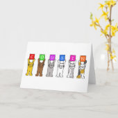 Neef Happy Birthday, of Blank voor eigen bericht. Kaart (Gele Bloem)