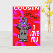 Neef ik hou van je kaart (Gele Bloem)