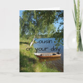 NEEF IS GEWENST "EEN DAG AAN HET MEER KAART (Voorkant)