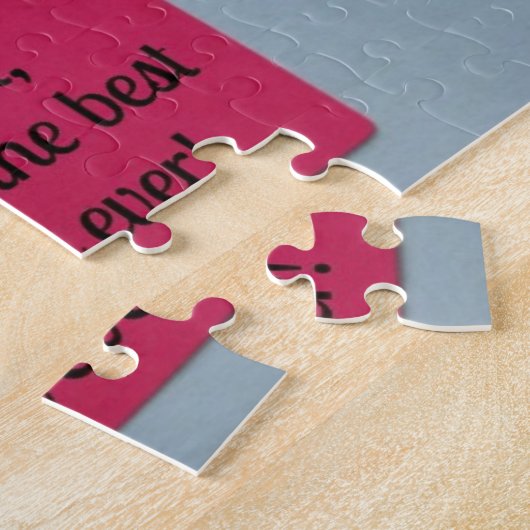 Neef, je bent de beste cadeau ooit. legpuzzel (Zijkant)