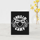 Neef Kamp 2025 Camper Camping Kampvuur Zomer Va Kaart (Gele Bloem)