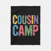 Neef Kamp Pyjama Kinder Meisjes Peuter Matching Fleece Deken (Voorkant)