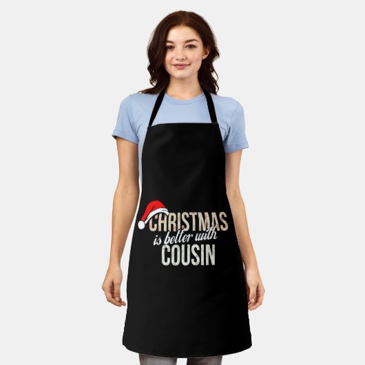 Neef - Kerstmis is beter met neef Schort (Gedragen)