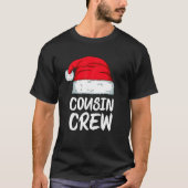Neef met kerst overeenkomende kerstfeestdagen P T-shirt (Voorkant)
