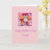 Neef Moederdag roos Kaart (Gele Bloem)