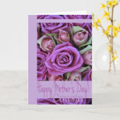 Neef Moederdag roos Kaart (Gele Bloem)