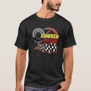 Neef Pit Crew Auto Racen Familie Matching Racing T T-shirt