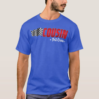 Neef Pit Crew Race Verjaardag Familie Racing Volwa T-shirt