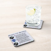 Neef Poem 50th Birthday Drankjes Onderzetter (Rechterzijde)