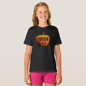 Neef Pompoen Halloween Design T-shirt (Voorkant volledig)