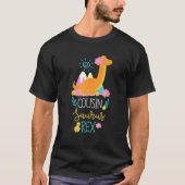 Neef Saurus neef van Cousinsaurus dinosaur voor ki T-shirt (Voorkant)