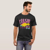 neef saurus rex grappige dinosaurus Kinder meisjes T-shirt (Voorkant volledig)