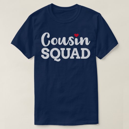 Neef squad hart t-shirt (Design voorkant)