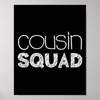 Neef Squad Volwassenen Kinder Neef Geven Poster