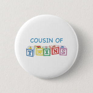 Neef Twins Blokken Ronde Button 5,7 Cm