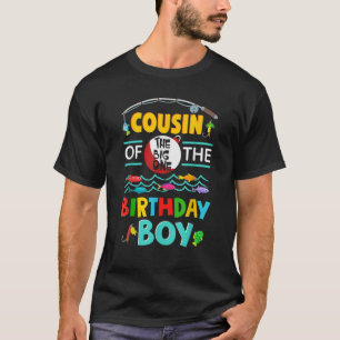 Neef van Big One 1st Birthday Boy Matching Family T-shirt