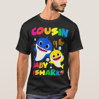 Neef van de Baby Shark Verjaardag Neef Shark _5 T-shirt