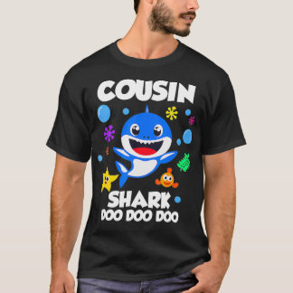 Neef van de Baby Shark Verjaardag Neef Shark _9 T-shirt