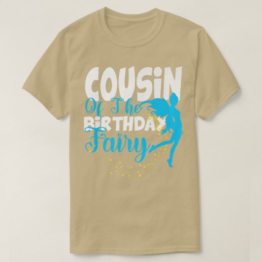 Neef van de Birthday Fairy Fantasy Birthday Squa T-shirt (Design voorkant)