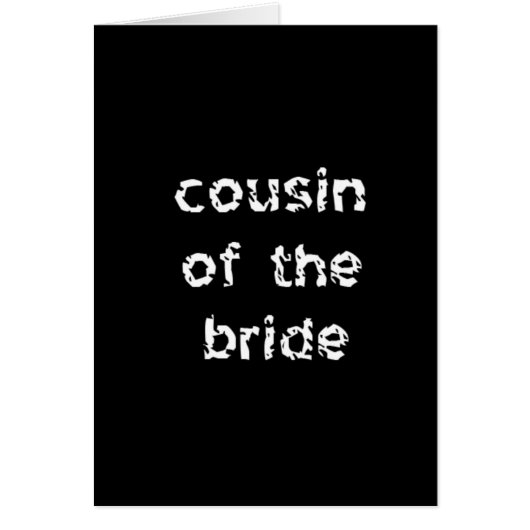 Neef van de bride (Voorkant)