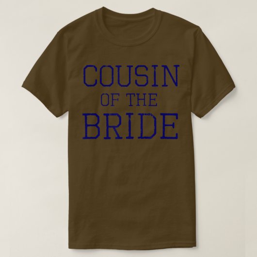Neef van de Bride - Coordinating Wedding Party T-shirt (Design voorkant)
