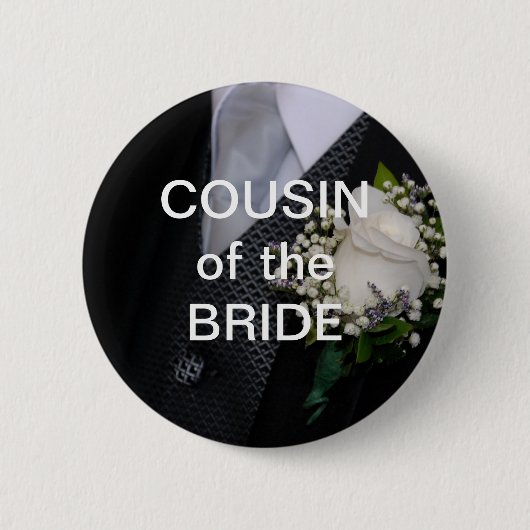 neef van de bride ronde button 5,7 cm (Voorkant)