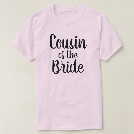 Neef van de bride t-shirt (Design voorkant)