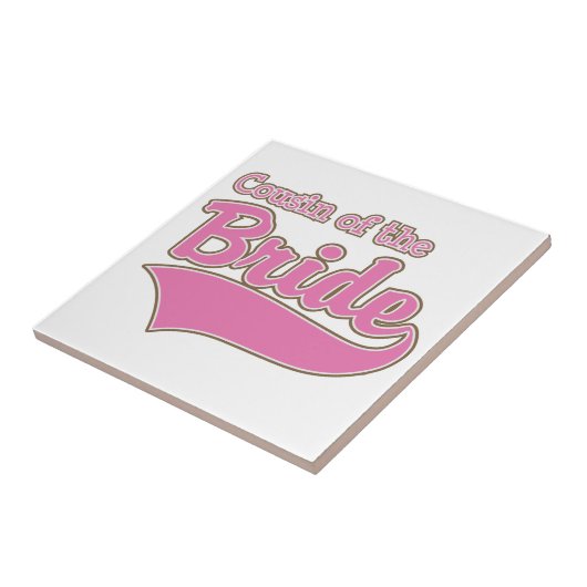 Neef van de bride tegeltje (Zijkant)