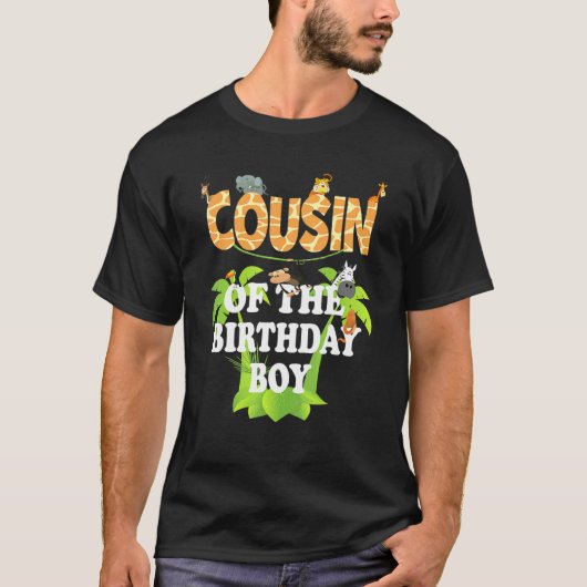neef van de dierentuin van de vogelsoort t-shirt (Voorkant)