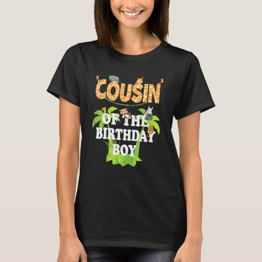 neef van de dierentuin van de vogelsoort t-shirt (Voorkant)