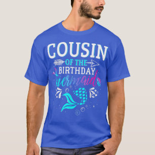 neef van de familie van de zeemeermin t-shirt