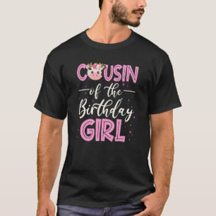 Neef van de geboorte van de boerderij van het meis t-shirt