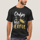 Neef van de heer Onederful 1St. Birthday one-Derfu T-shirt (Voorkant)